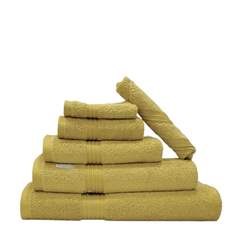 Yellow Aida Towels