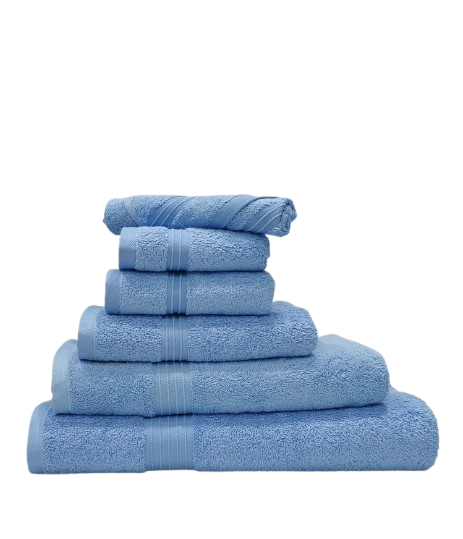 Light Blue Aida Towels